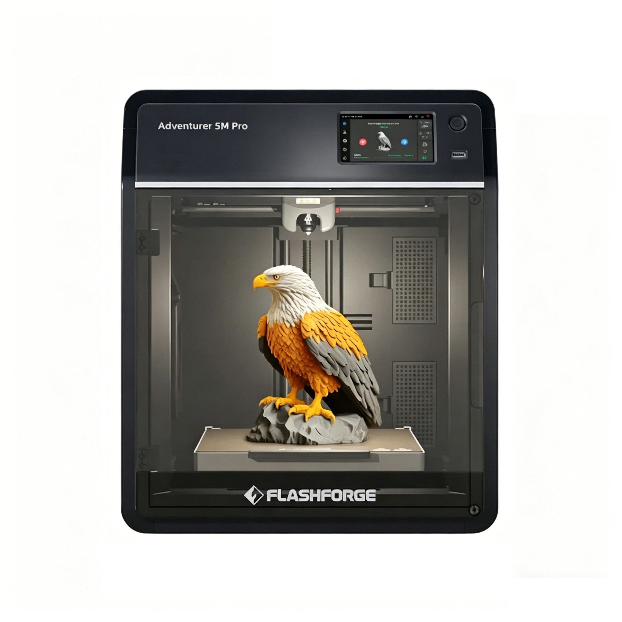 Flashforge 3D-Drucker Adventurer 5M Pro 3D Drucker, geschlossen, Mit Filter, Kamera, WLAN und leiser Einhausung
