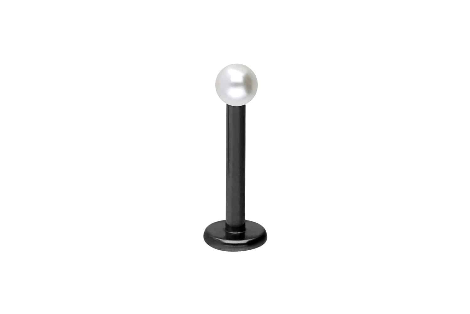 PIERCINGLINE Piercing-Set Chirurgenstahl Labret SYNTHETISCHE PERLE günstig online kaufen