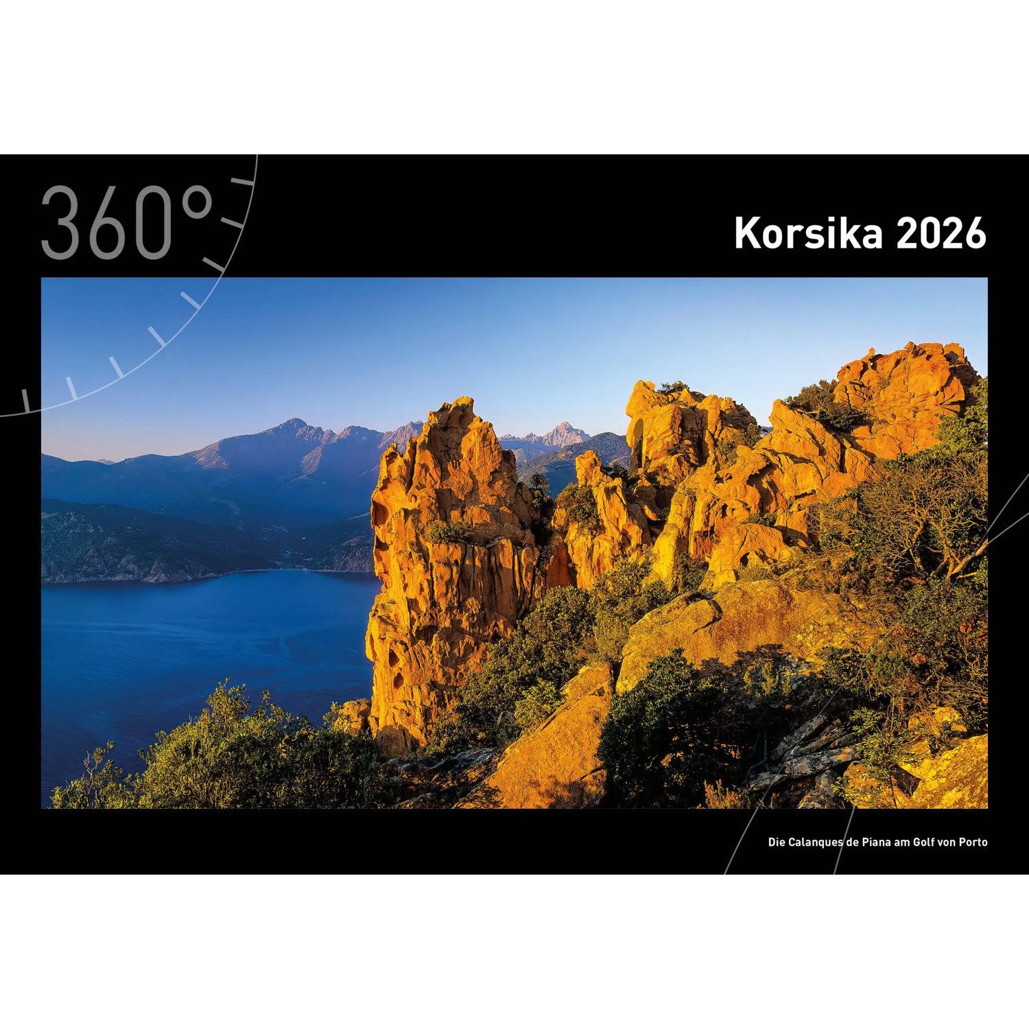 WALTER Wandkalender Korsika Premiumkalender 2026