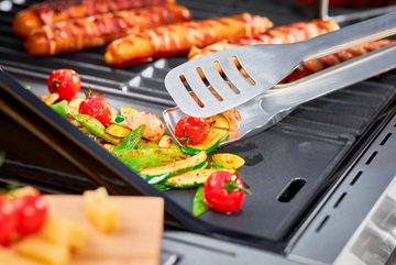 RÖSLE Grillplatte VIDERO, 25440, aus Gusseisen, Grillbranding, für alle VIDERO Modelle