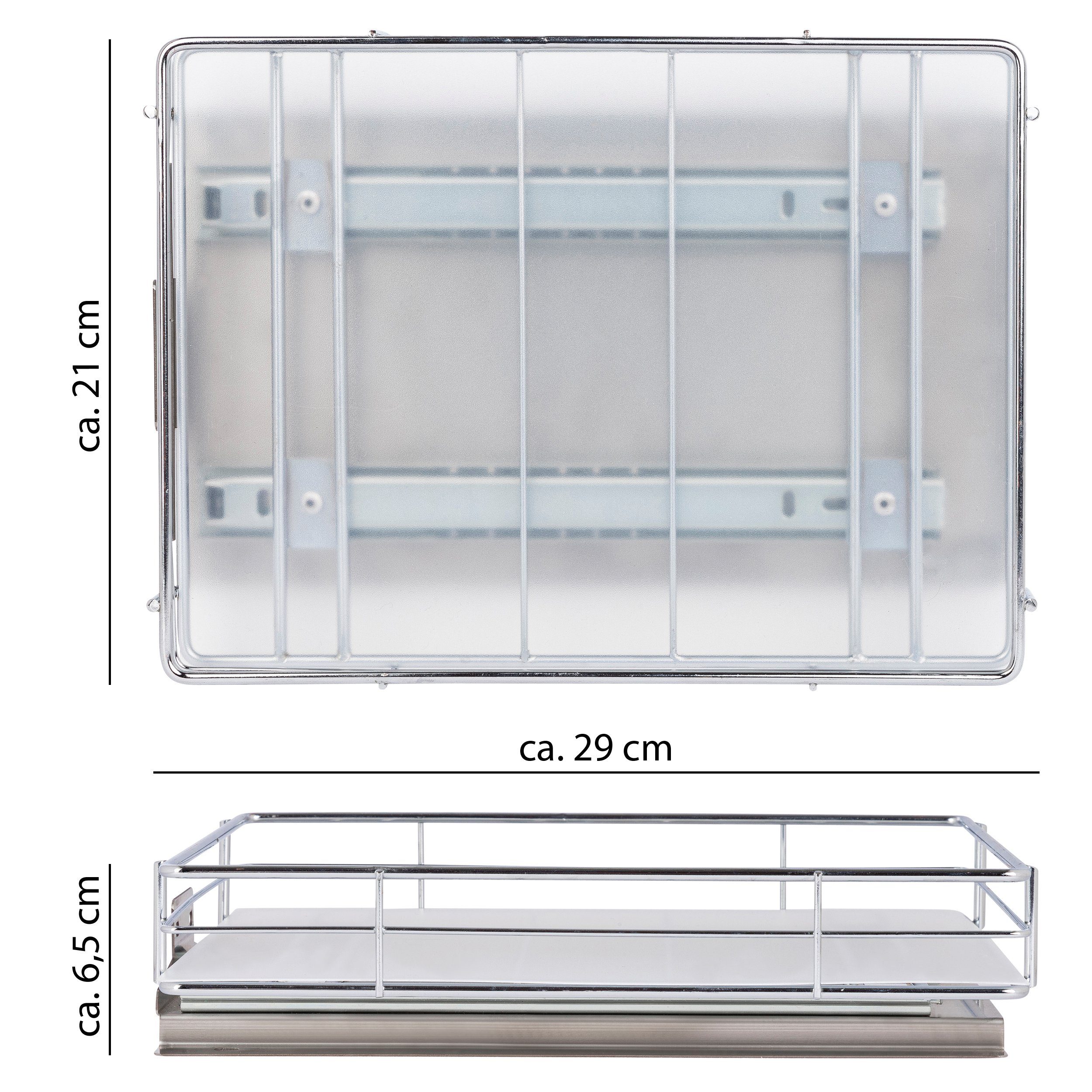 ONVAYA Gewürzregal ausziehbar, Gewürzständer aus Edelstahl günstig online kaufen