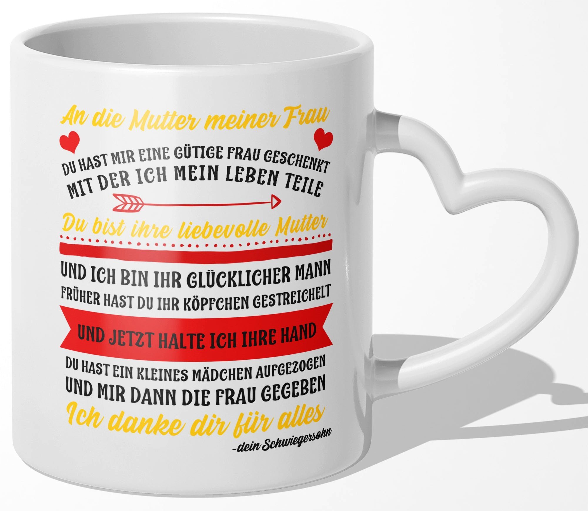 22Feels Tasse Schwiegermama Geschenk von Schwiegersohn Schwiegermutter