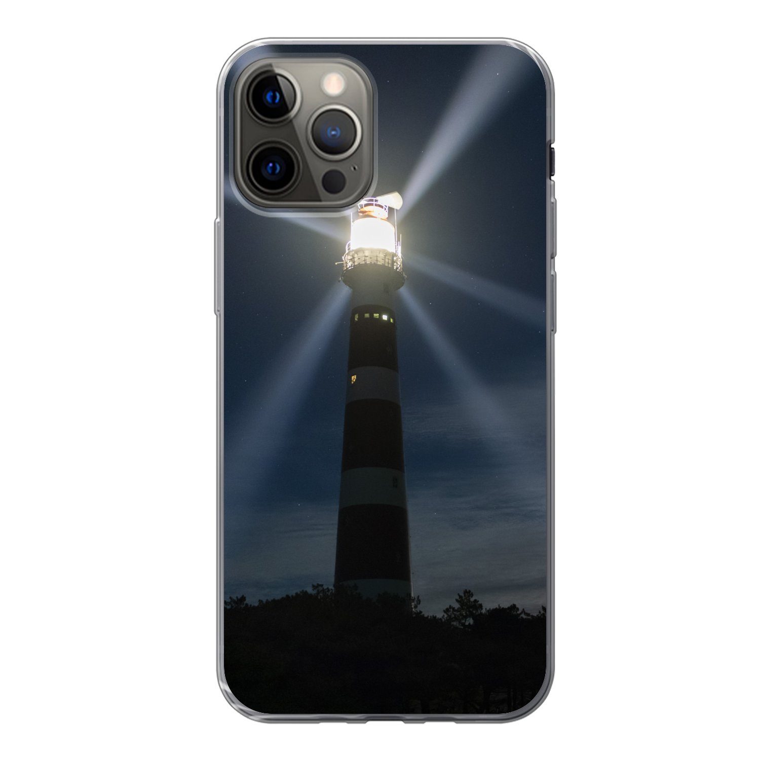 Handyhülle Leuchtturm von Ameland in der Abenddämmerung