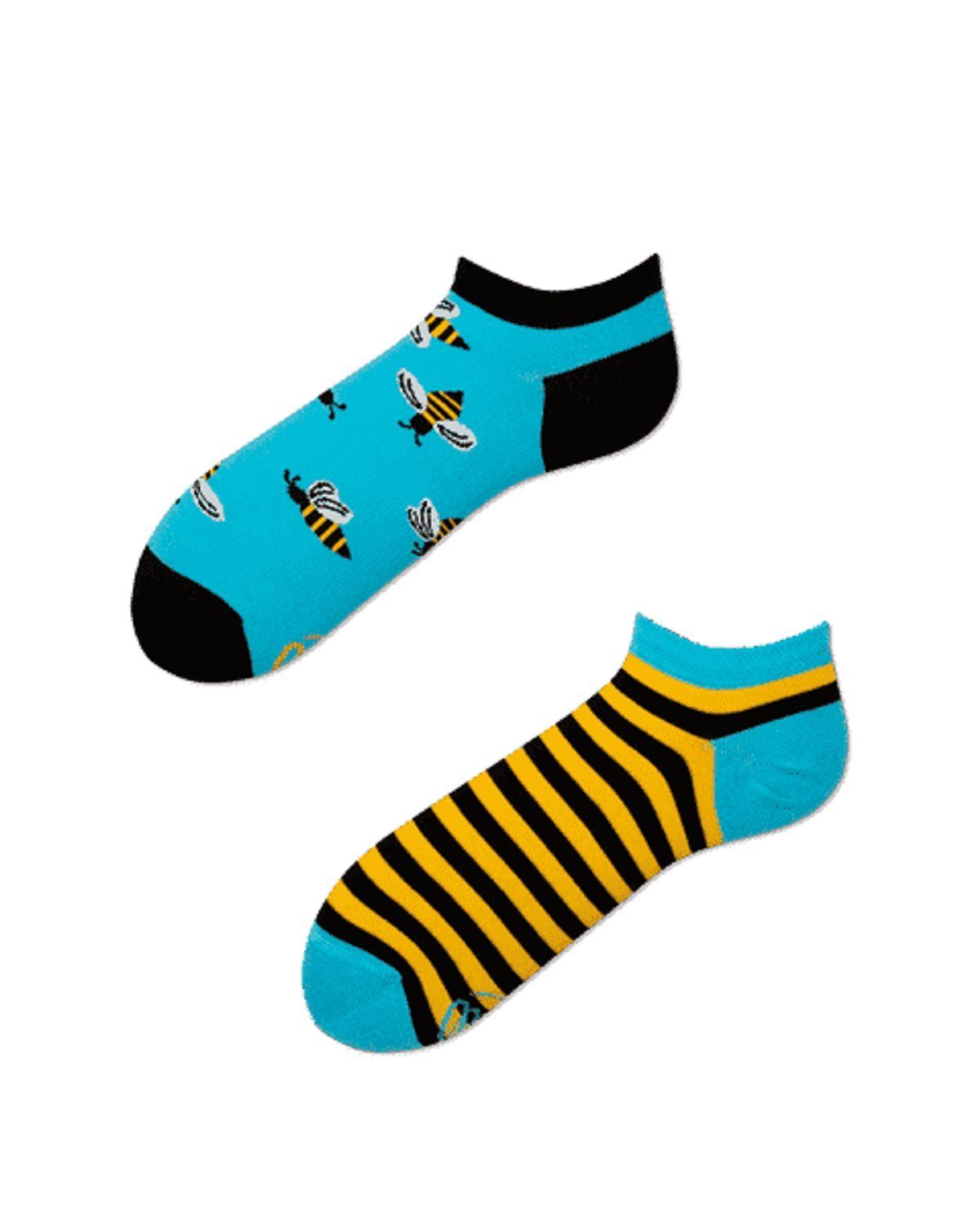 Many Mornings Sneakersocken Many Mornings Sneaker Bee Bee (1 Paar, 1-Paar, 1 Paar) | Kompressionsstrümpfe