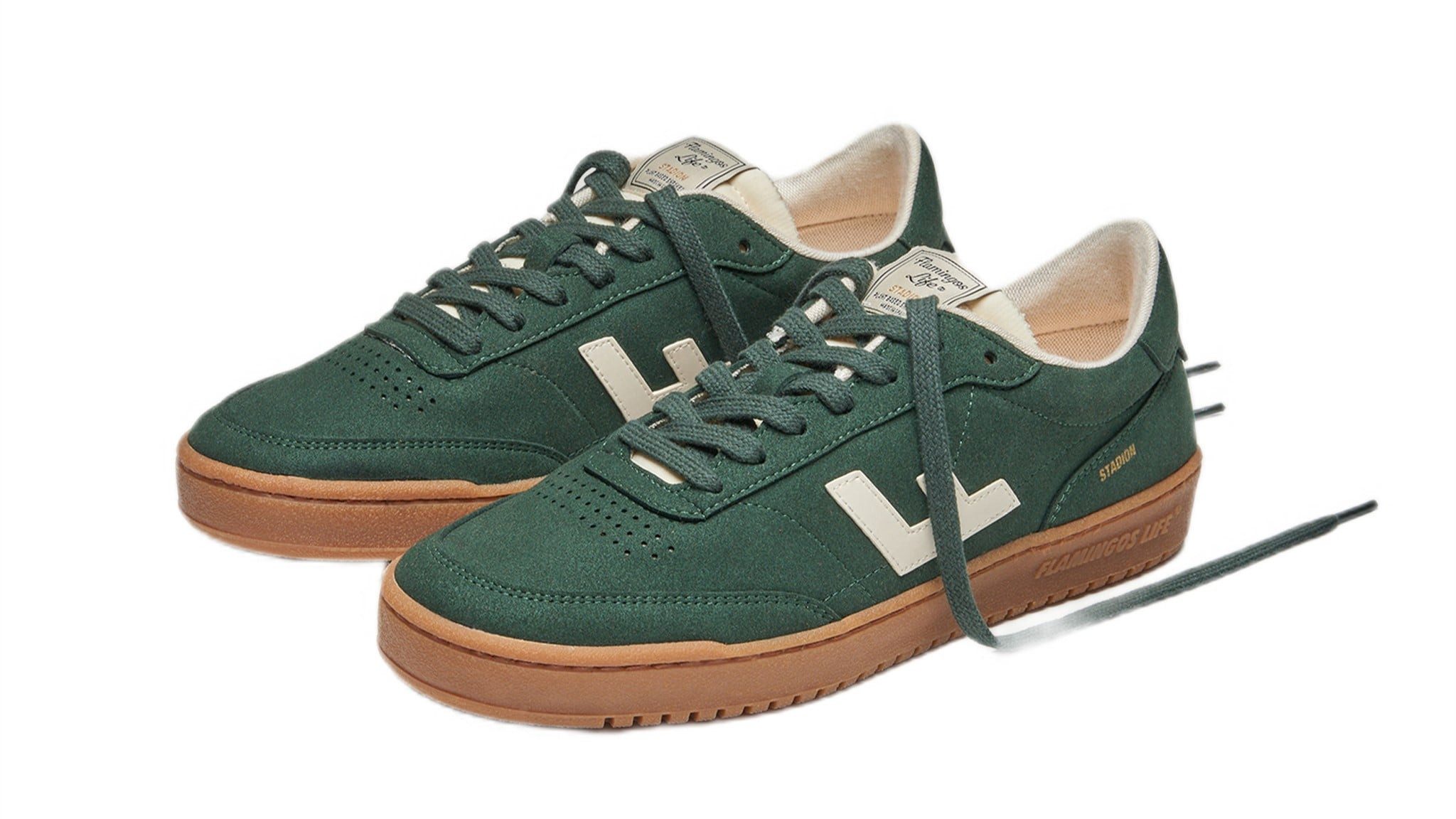 Flamingos Life Stadion - dunkelgrün Sneaker