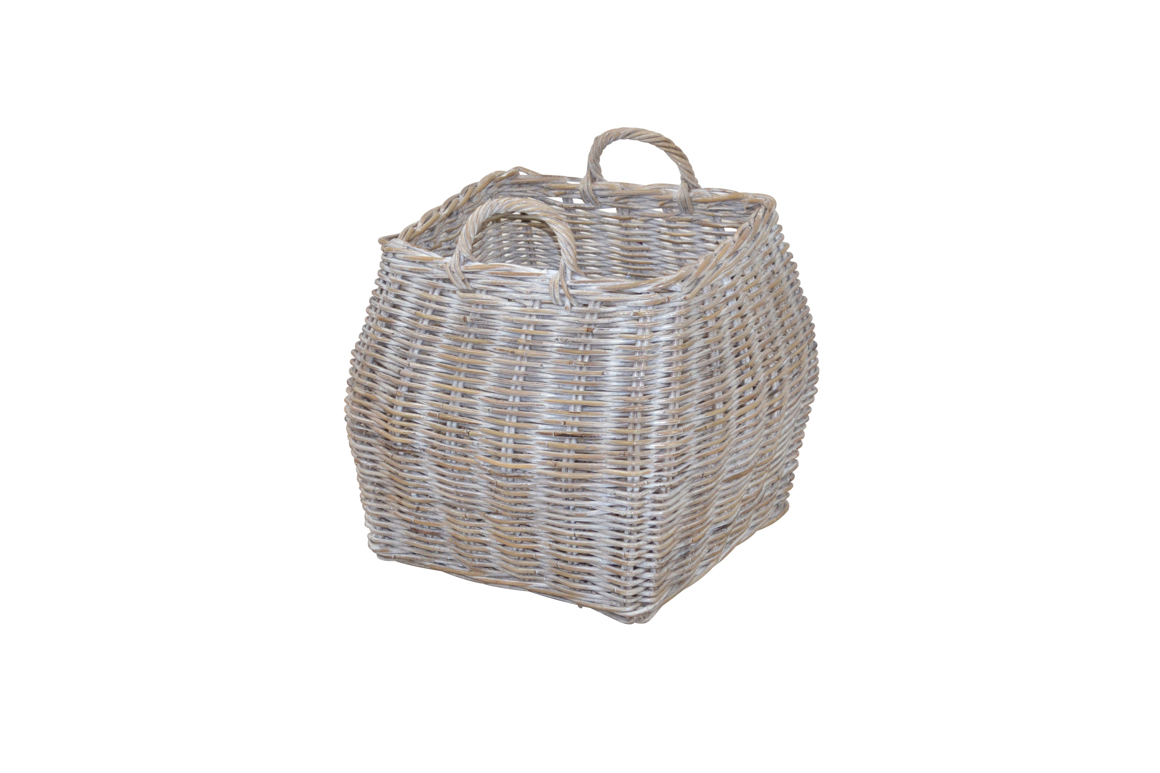 moebel-direkt-online Aufbewahrungskorb Ibek, handgeflochten, aus Rattan, vi günstig online kaufen