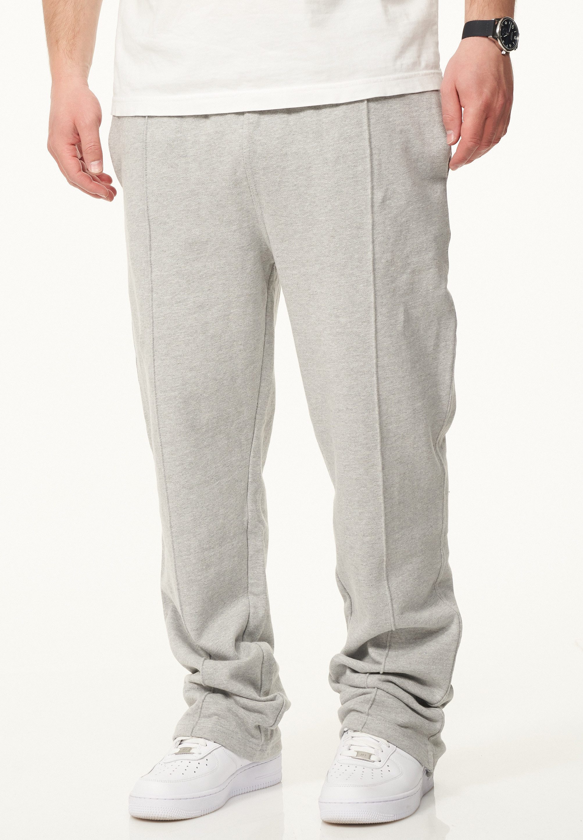 BEHYPE STUDIOS Jogginghose IM STRAIGHT-FIT Herren Lange Sporthose Trainingshose Freizeithose