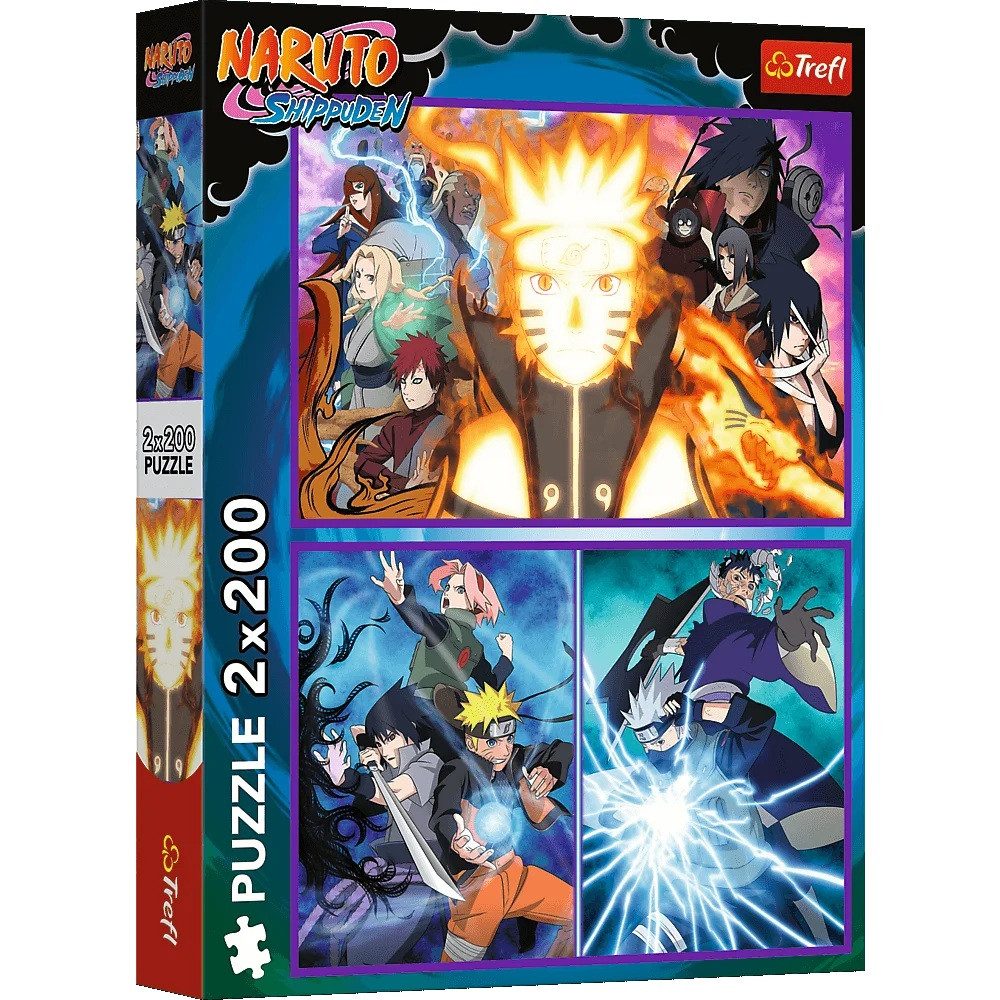 Trefl Puzzle Trefl, Naruto, 2x 200 Teile Puzzle, 200 Puzzleteile