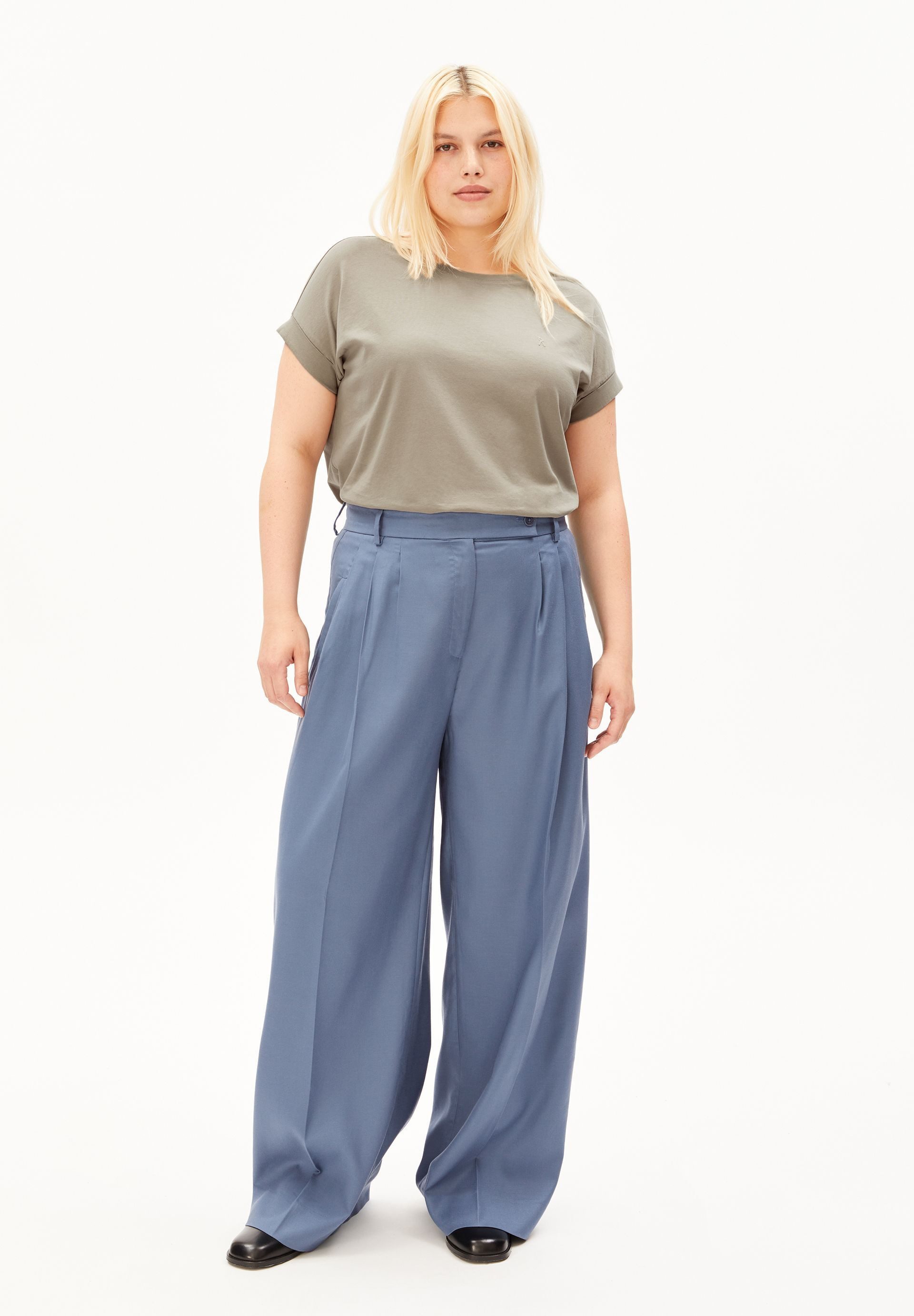 Armedangels T-Shirt IDAARA T-Shirt aus Bio-Baumwolle Loose Fit