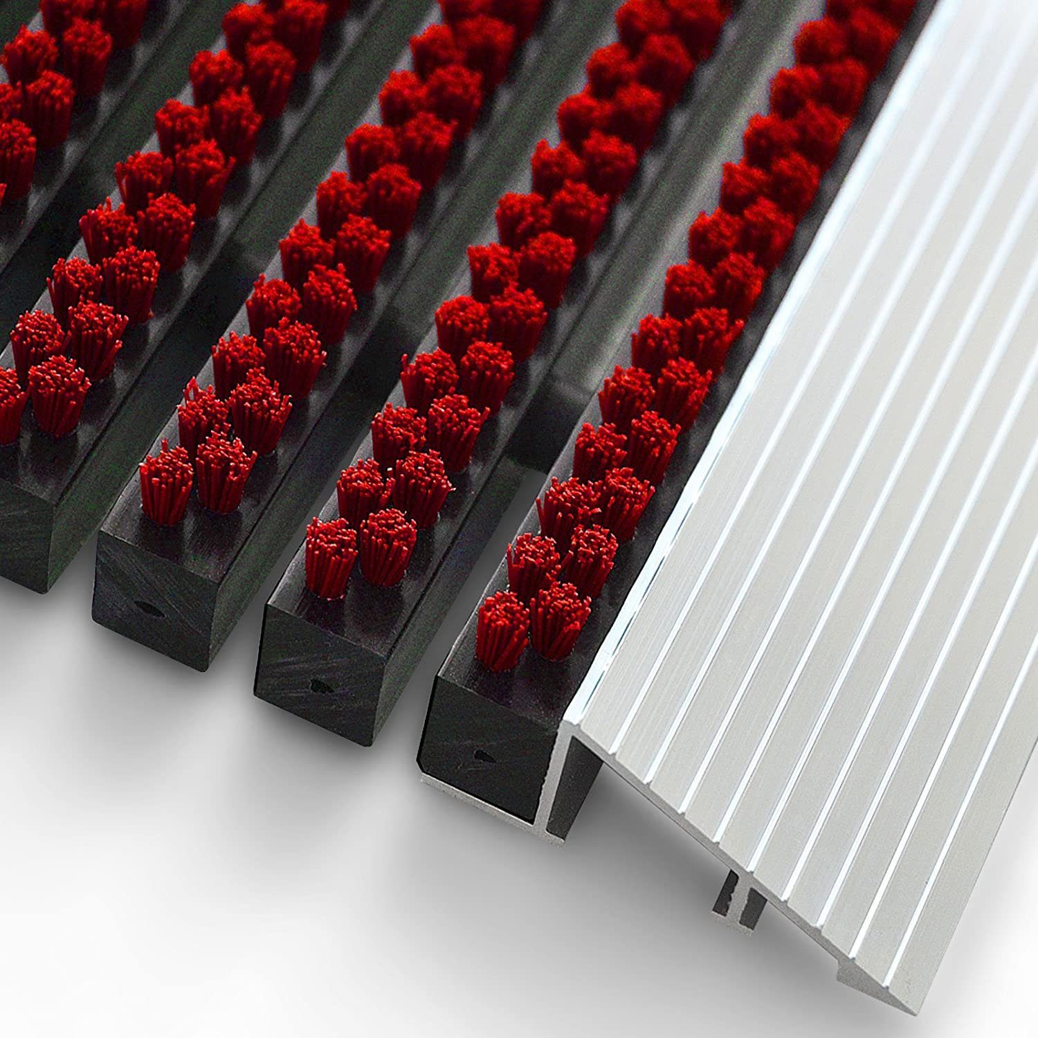 Karat Fußmatte Premium-Alumatte, verschiedene Farben & Größen, rutschfest, rechteckig, Höhe: 22 mm