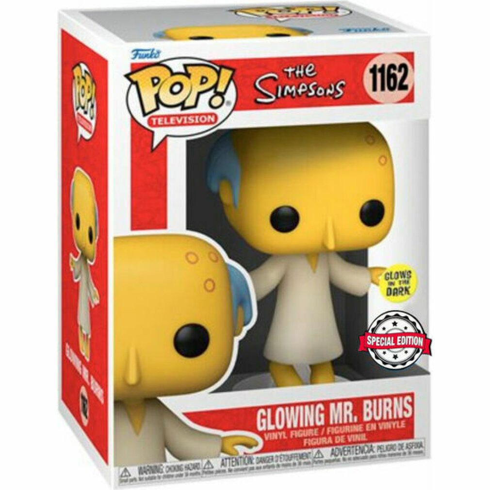 Funko Actionfigur POP-Figur Simpsons Glühender Mr. Burns Exklusiv