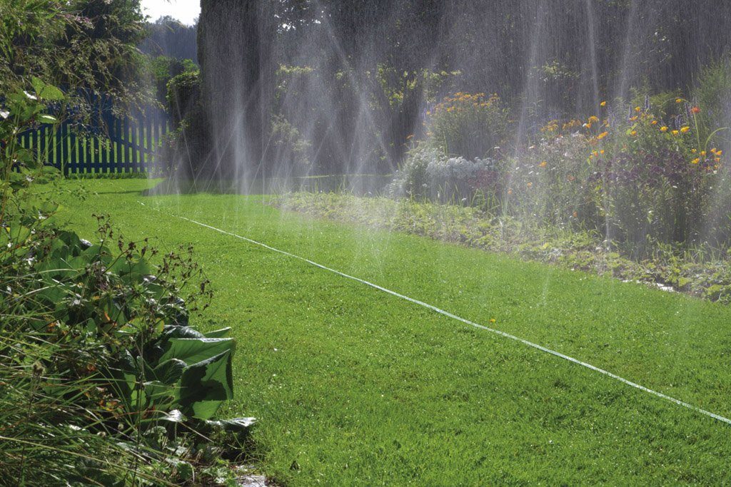 GARDENA Bewässerungssystem Gardena Schlauch-Regner grün 1995