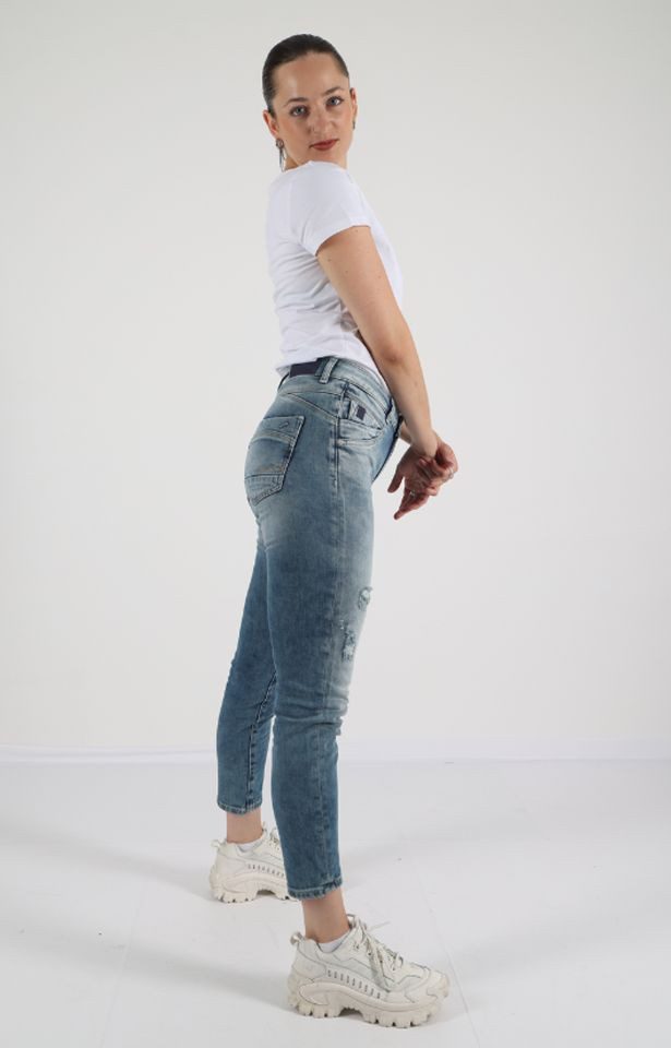 Miracle of Denim Skinny-fit-Jeans – elastischer günstig online kaufen