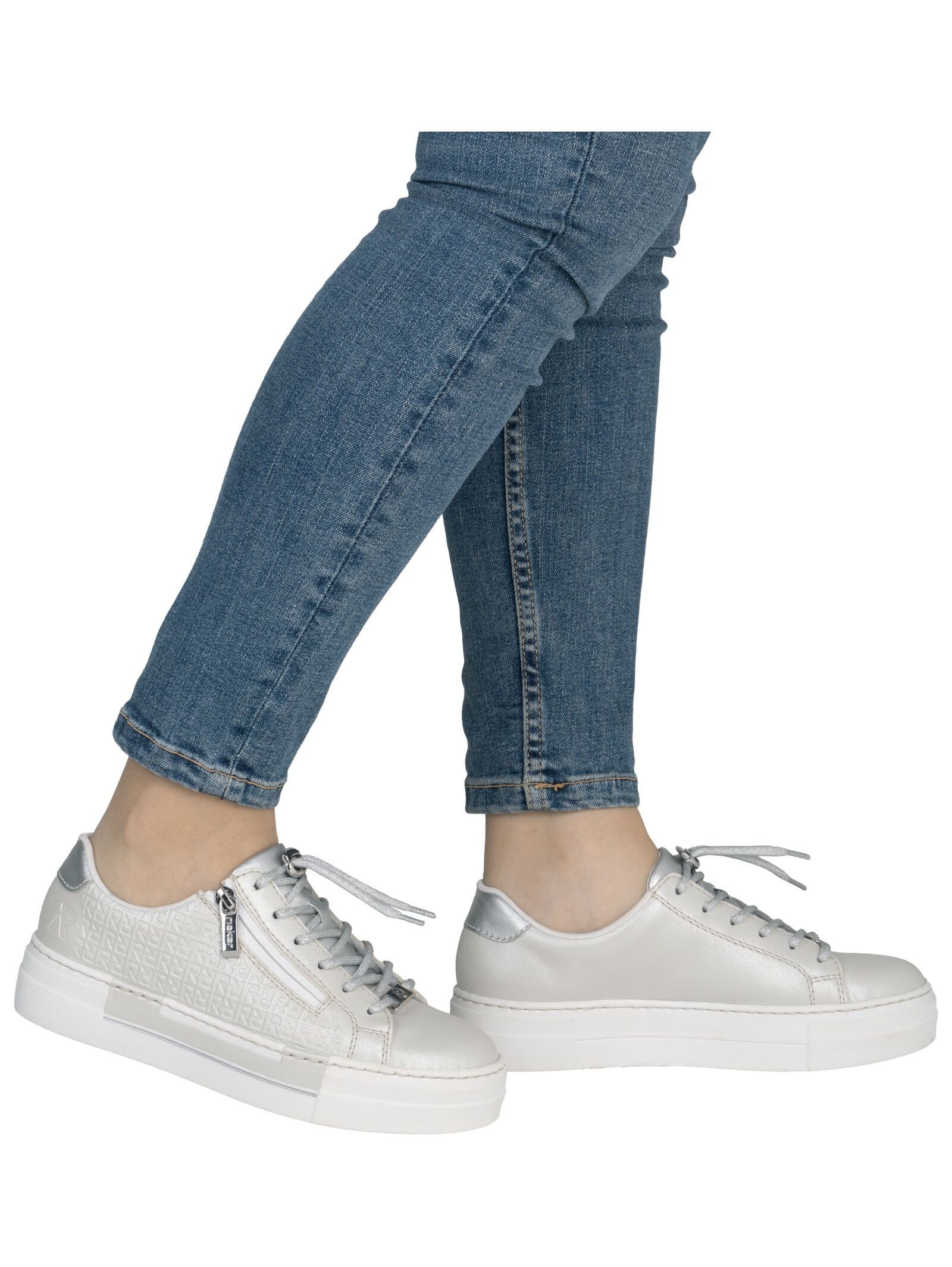 Rieker Rieker Sneaker Lederimitat Plateausneaker