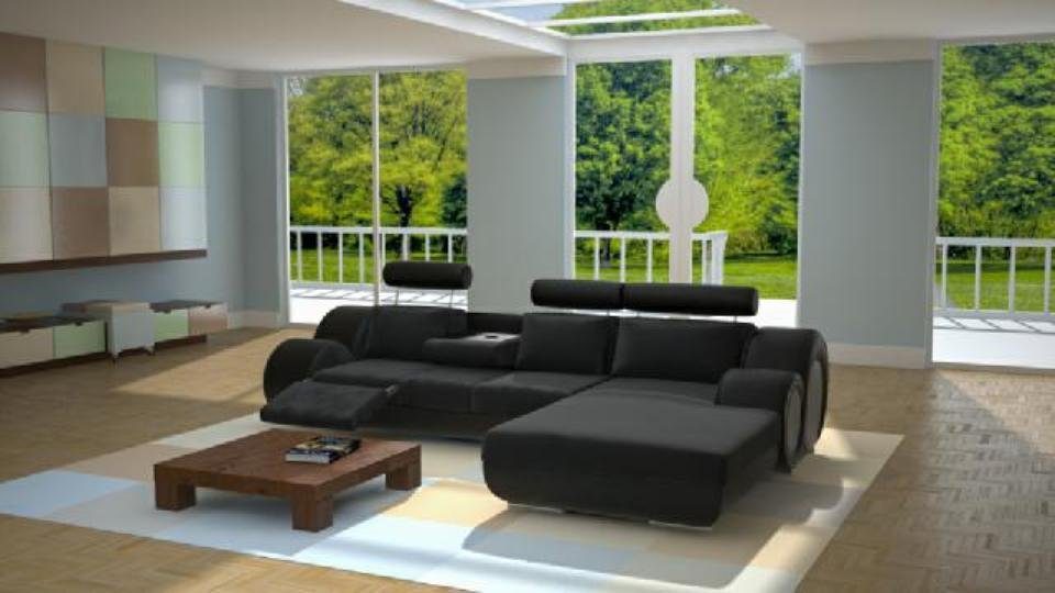 JVmoebel Ecksofa L-Form in Europe Wohnlandschaft Eckcouch Polster Neu, Made Designe Sofa
