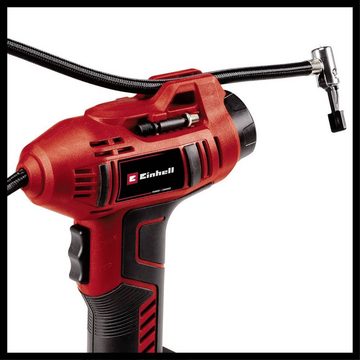 Einhell Akku-Handkompressor Auto-Kompressor CE-CC 18 Li (1x 2.5 Ah, Inkl. 1 Akku, Digitales Display, Automatische Abschaltung