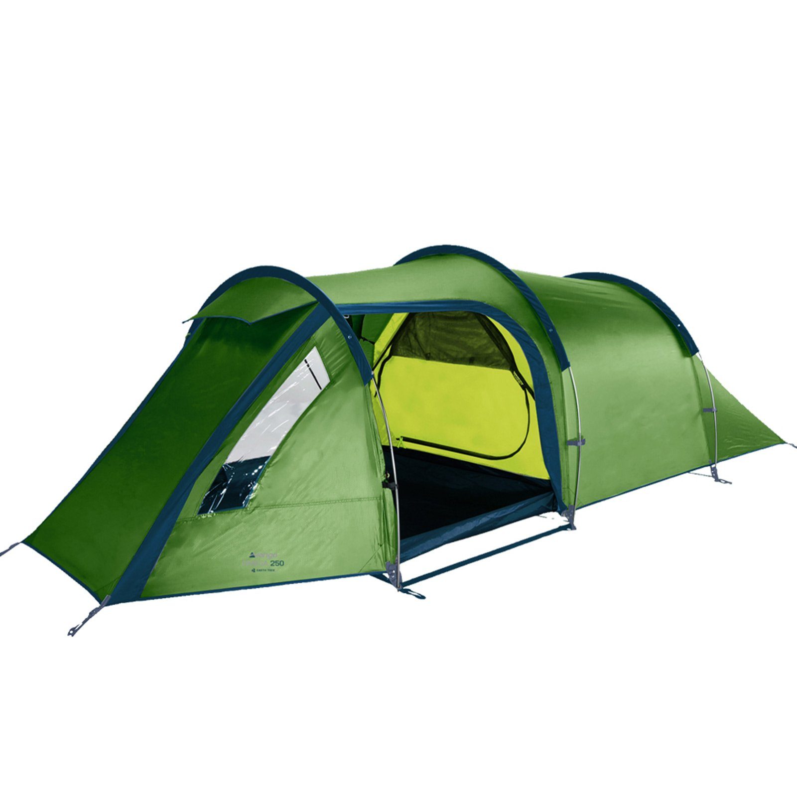 Vango Tunnelzelt Trekkingzelt Omega 250 1-2 Personen, Zelt Tunnelzelt Fahrrad Camping 4 kg