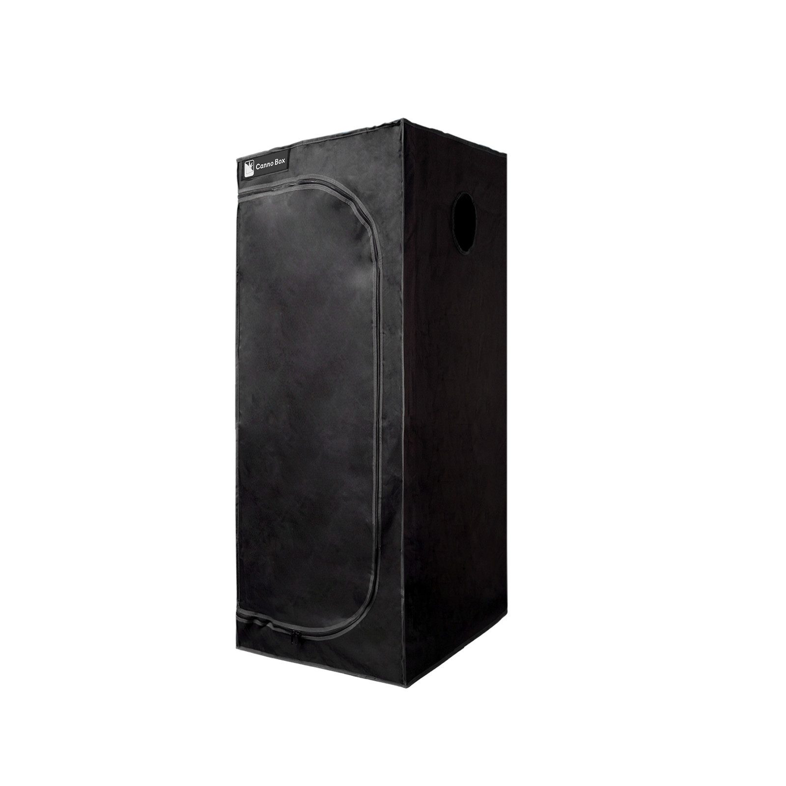 CannoBox Gewächshaus Canno Box Gewächshaus Growzelt-1680D Oxford-Gewebe Growbox Anbauset, BxTxH: 40 x 40 x 120 cm, 1680D Oxford,Reflexionsgrad:95 %,2 Sichtfenster,BxTxH:100x100x200cm