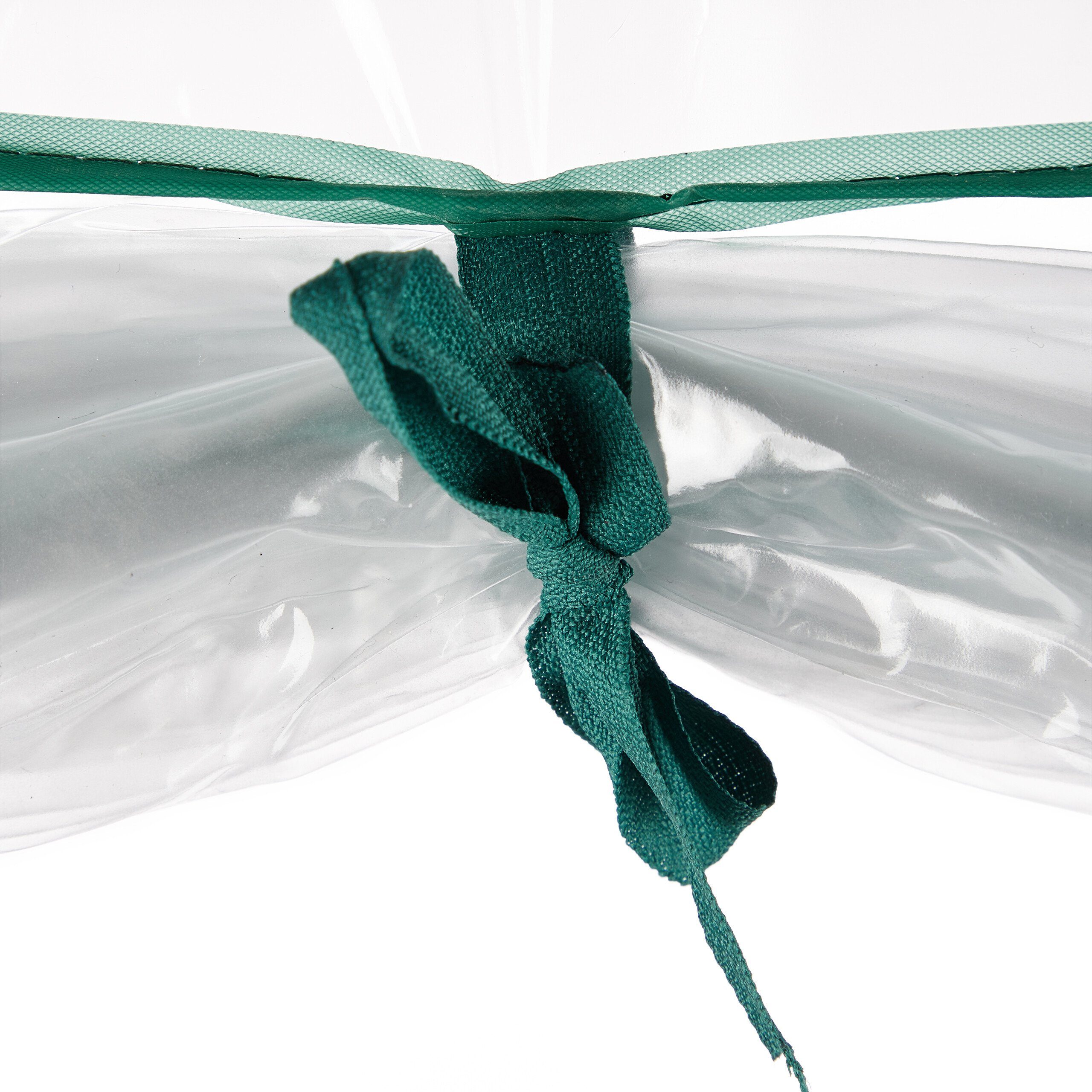 relaxdays Foliengewächshaus Balkon Gewächshaus mit PVC-Folie