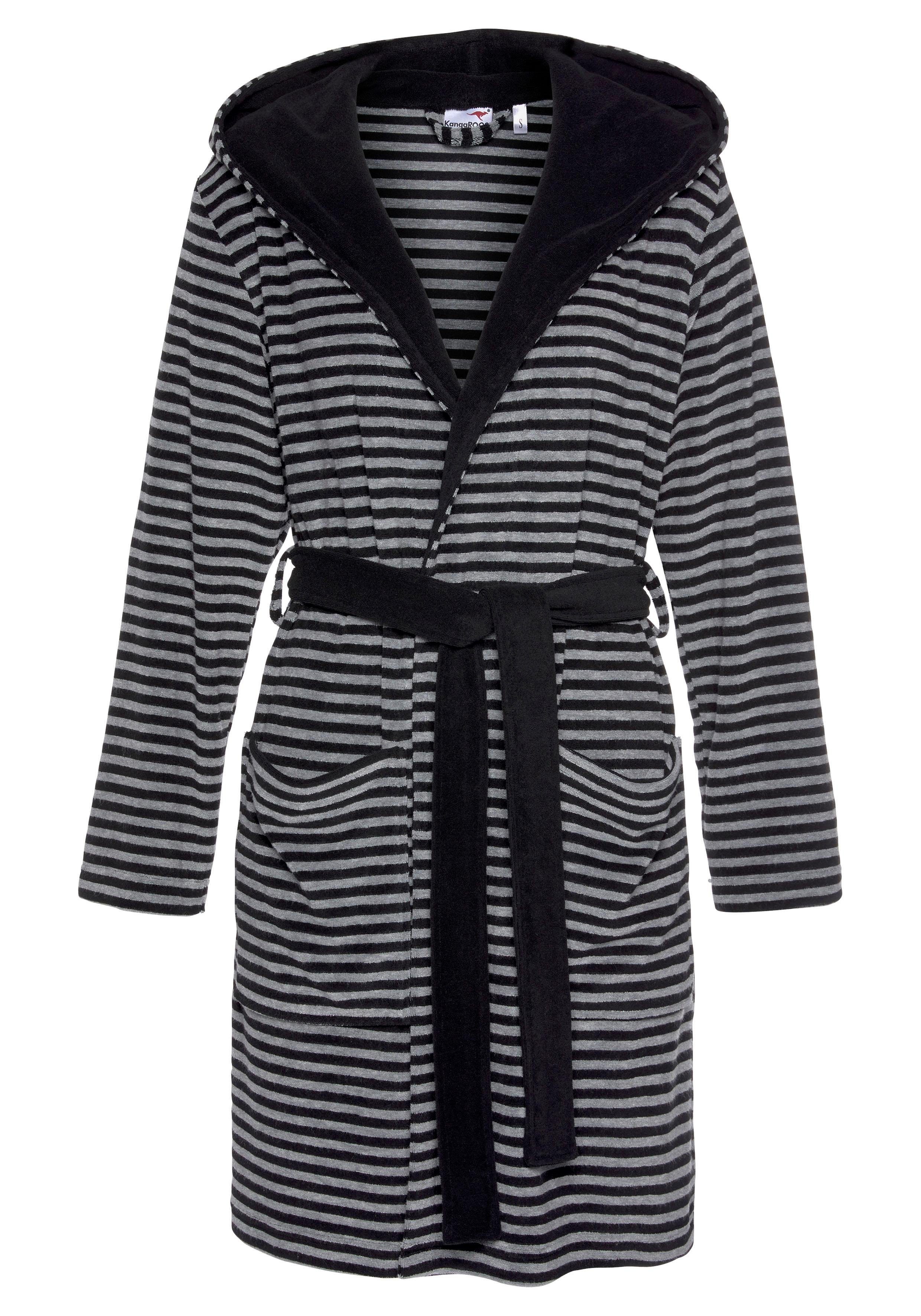 KangaROOS Damenbademantel Luana, ideal für Sauna & Spa, Hotelbademantel, Mo günstig online kaufen