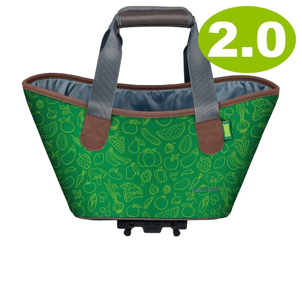 racktime Fahrradkorb Racktime Einkaufstasche Agnetha 2.0 veggie 34x25x37 cm