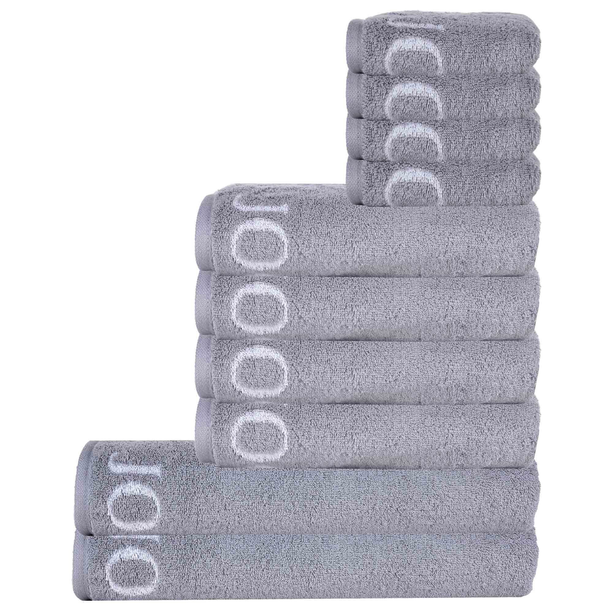 JOOP! Handtuch Handtuch Set, 10-tlg. - Classic, 2x Duschtuch, 4x, Frottier (10-St)