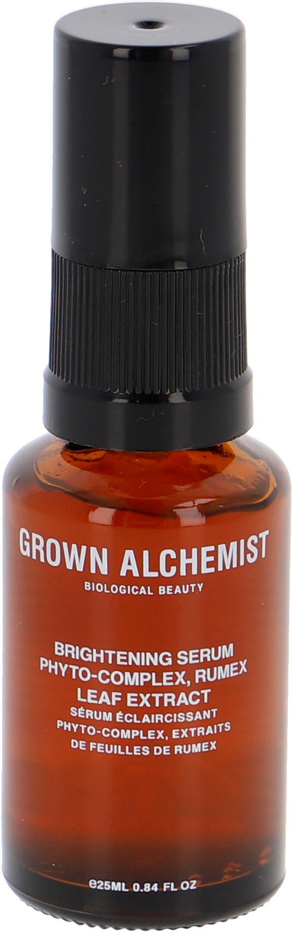 GROWN ALCHEMIST Gesichtsserum Brightening Serum, mit der gezielten Wirkung gegen Pigment- und Altersflecken