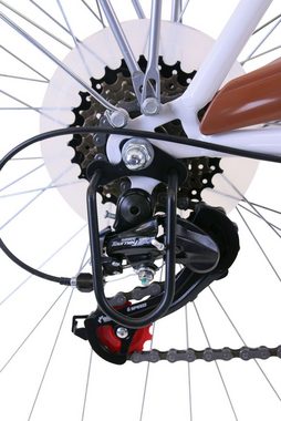 Performance Trekkingrad, 6 Gang Shimano TOURNEY TZ 500 Schaltwerk, Kettenschaltung, für Damen und Herren, Kettenschaltung