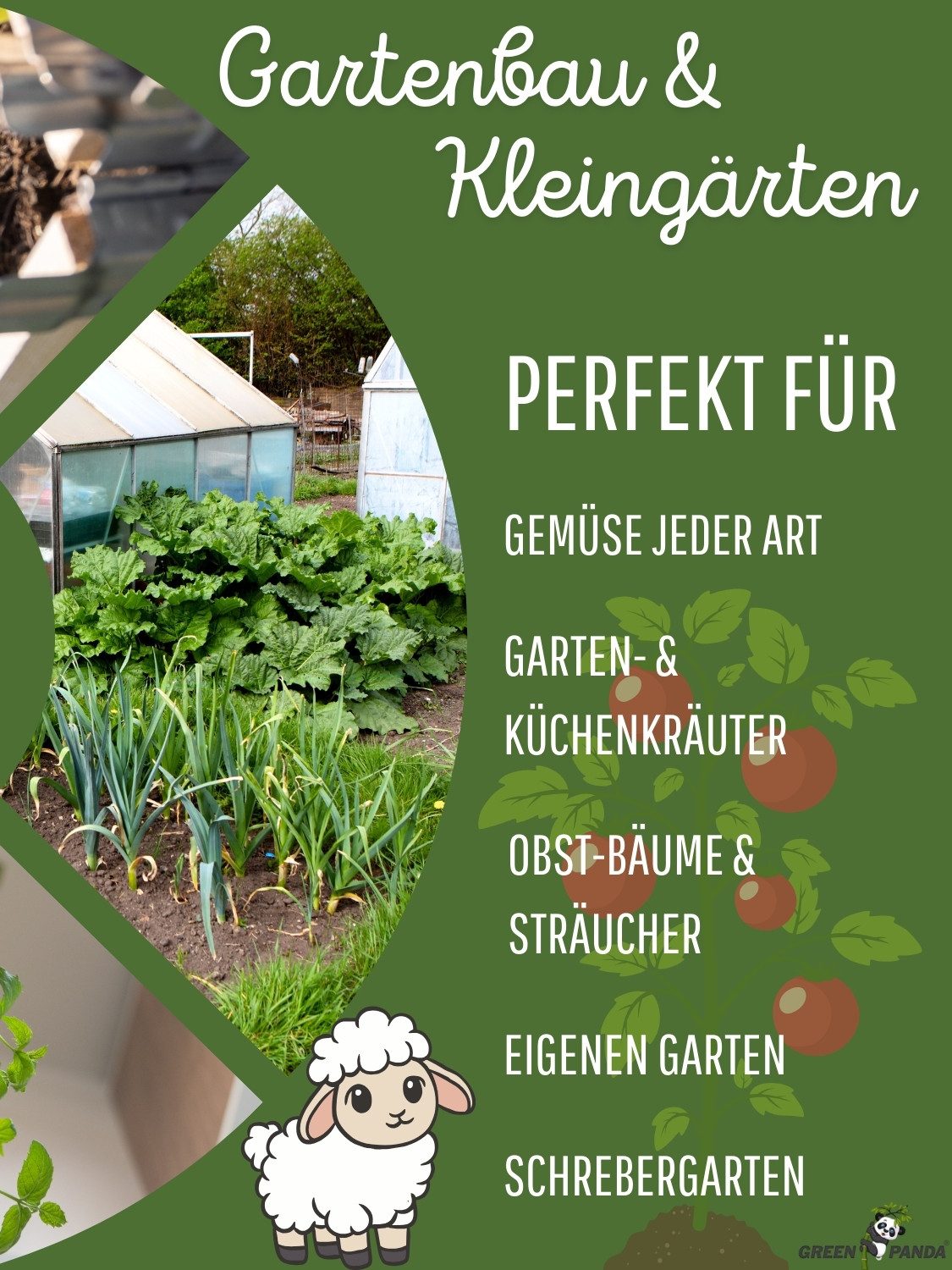 GreenPanda Langzeitdünger BIO Schafwollpellets - Schafwoll Dünger 4kg, Pellets, Mit Kali-Boost! – Bild 4 von 5