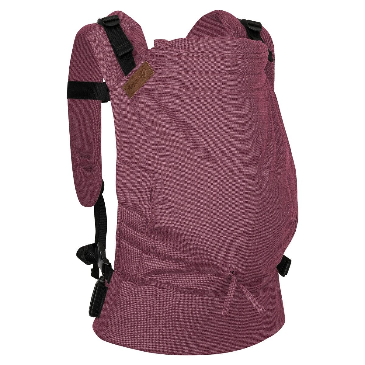 Hoppediz Babytrage Buckle, ab Geburt (3,5 - 20 kg) - Fullbuckle mit 2 Schnallen Optionen