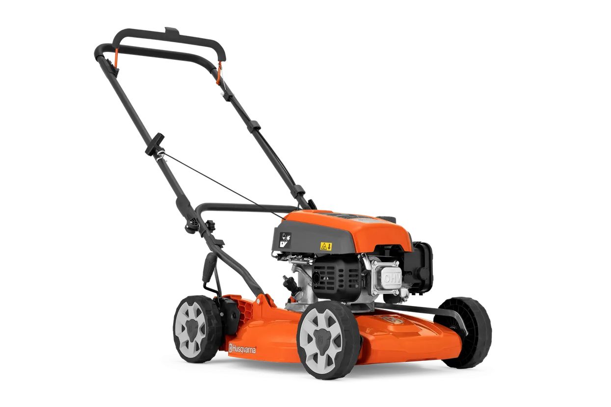 Husqvarna Benzinrasenmäher LB144, 44cm Schnittbreite, 1,95 kW Motor, BioClip® Mulchfunktion