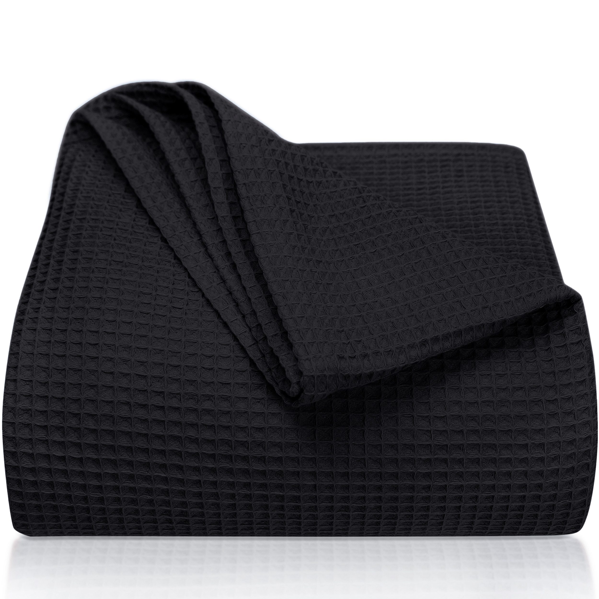 Laynenburg Tagesdecke Waffelpique aus 100% Baumwolle – Baumwolldecke, Kuscheldecke, Wohndecke als Sommerdecke, Bett-Überwurf, Couch-Überwurf, Sofa-Decke