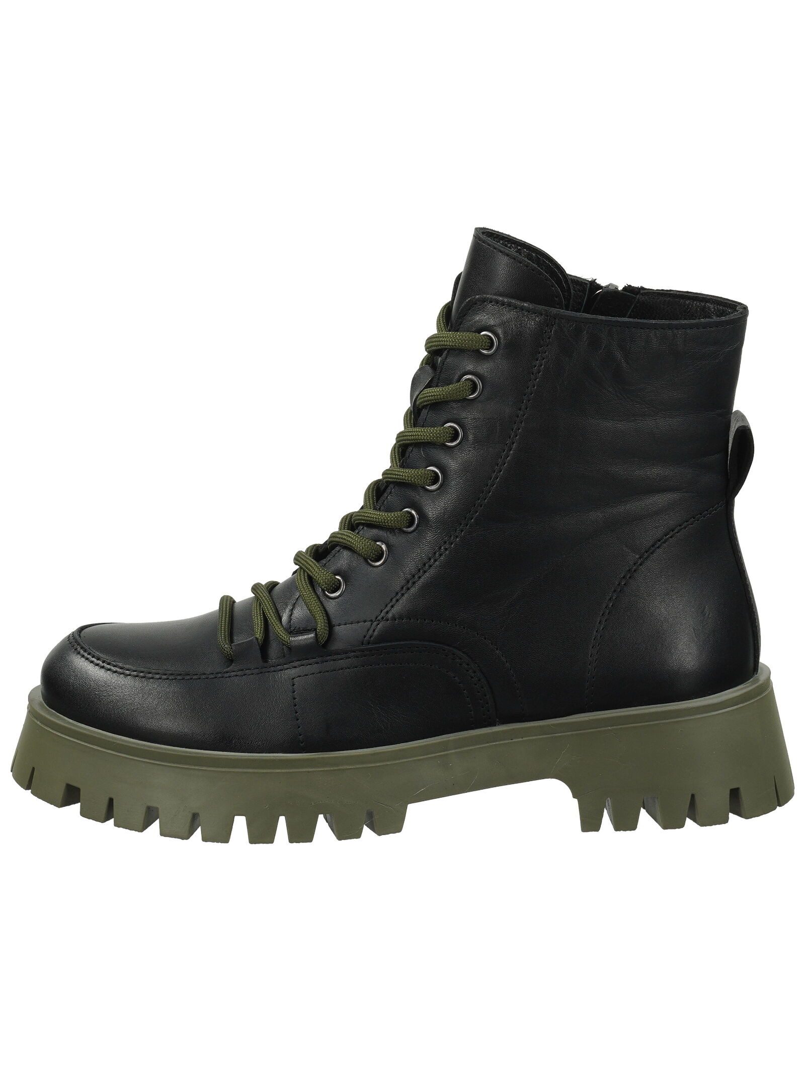 ILC Stiefelette Leder . Schnürstiefelette
