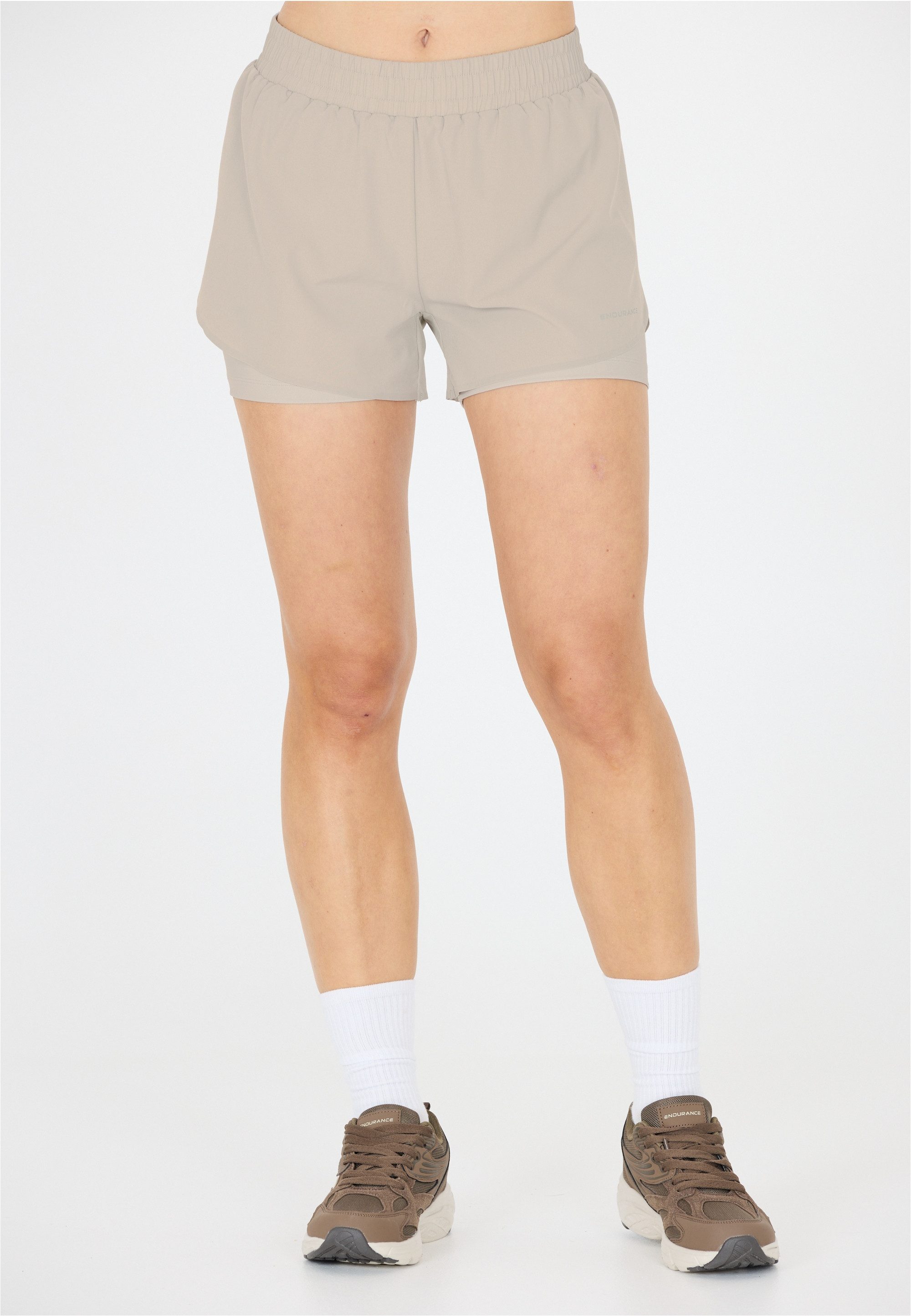 ENDURANCE Шорты Val im funktionalen 2-in-1-Design