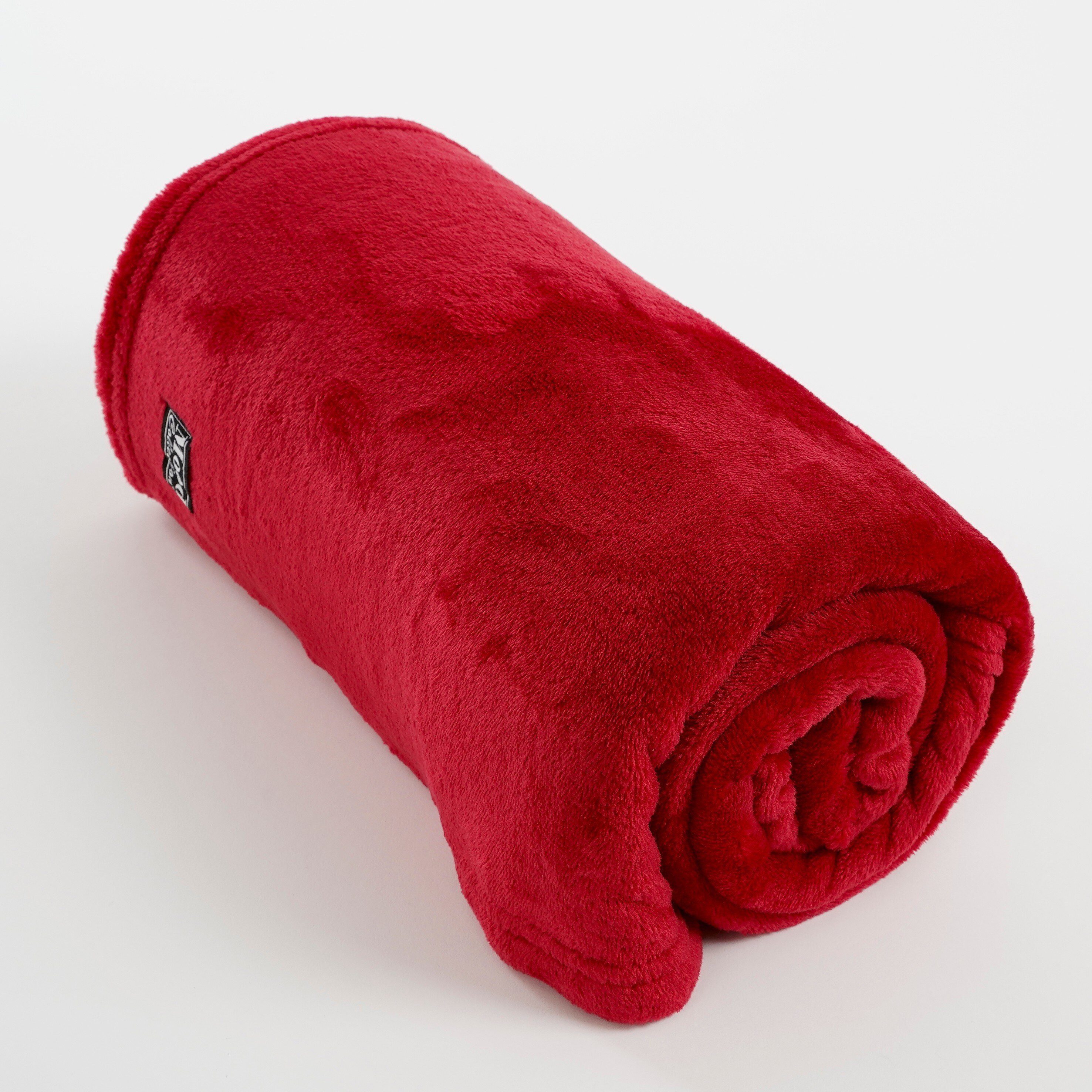 Plaid Mica Decorations Famke Fleecedecke rot - l180xb130cm, Mica Decorations