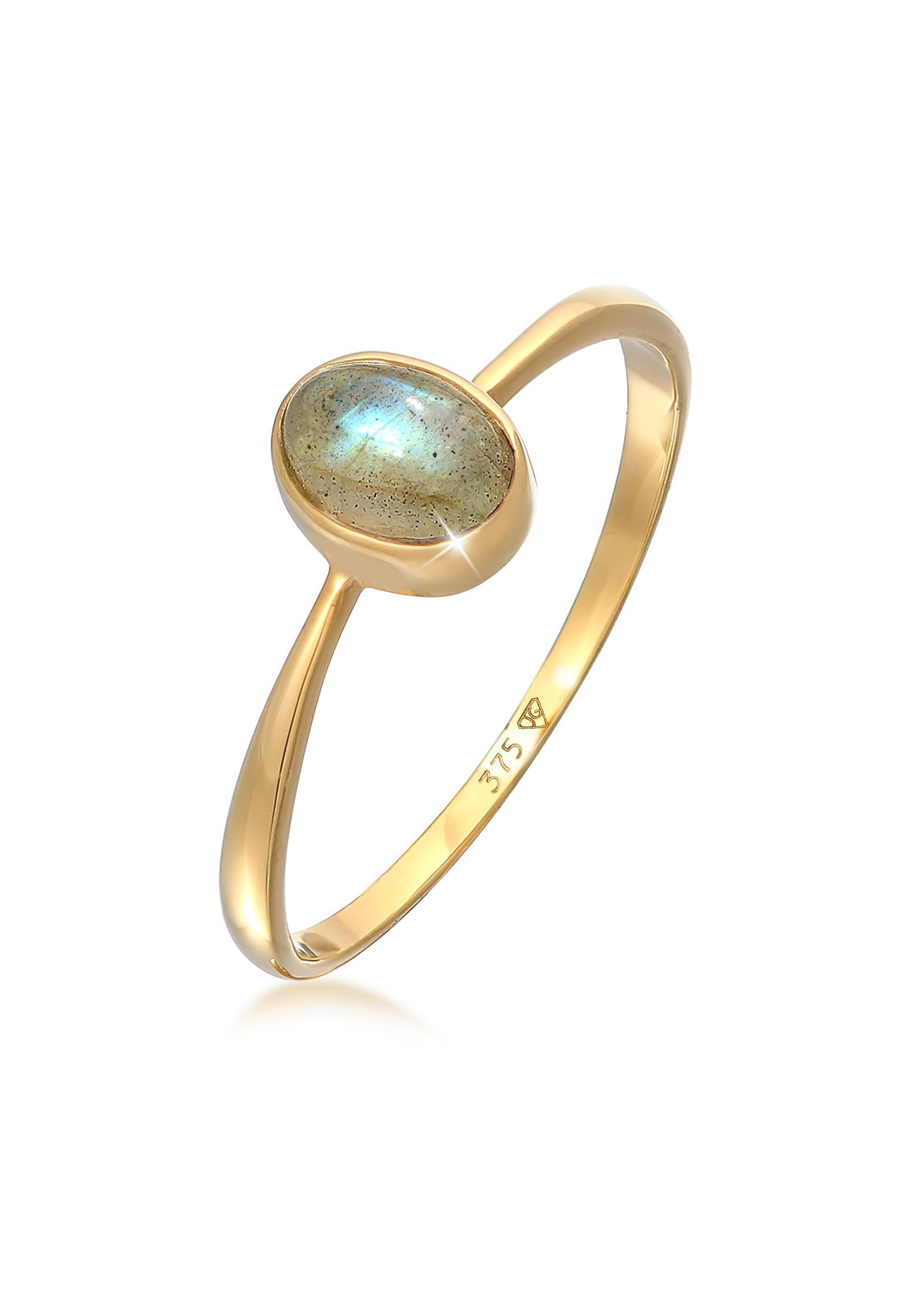 Elli Premium Fingerring Labradorit Solitär Verlobung günstig online kaufen