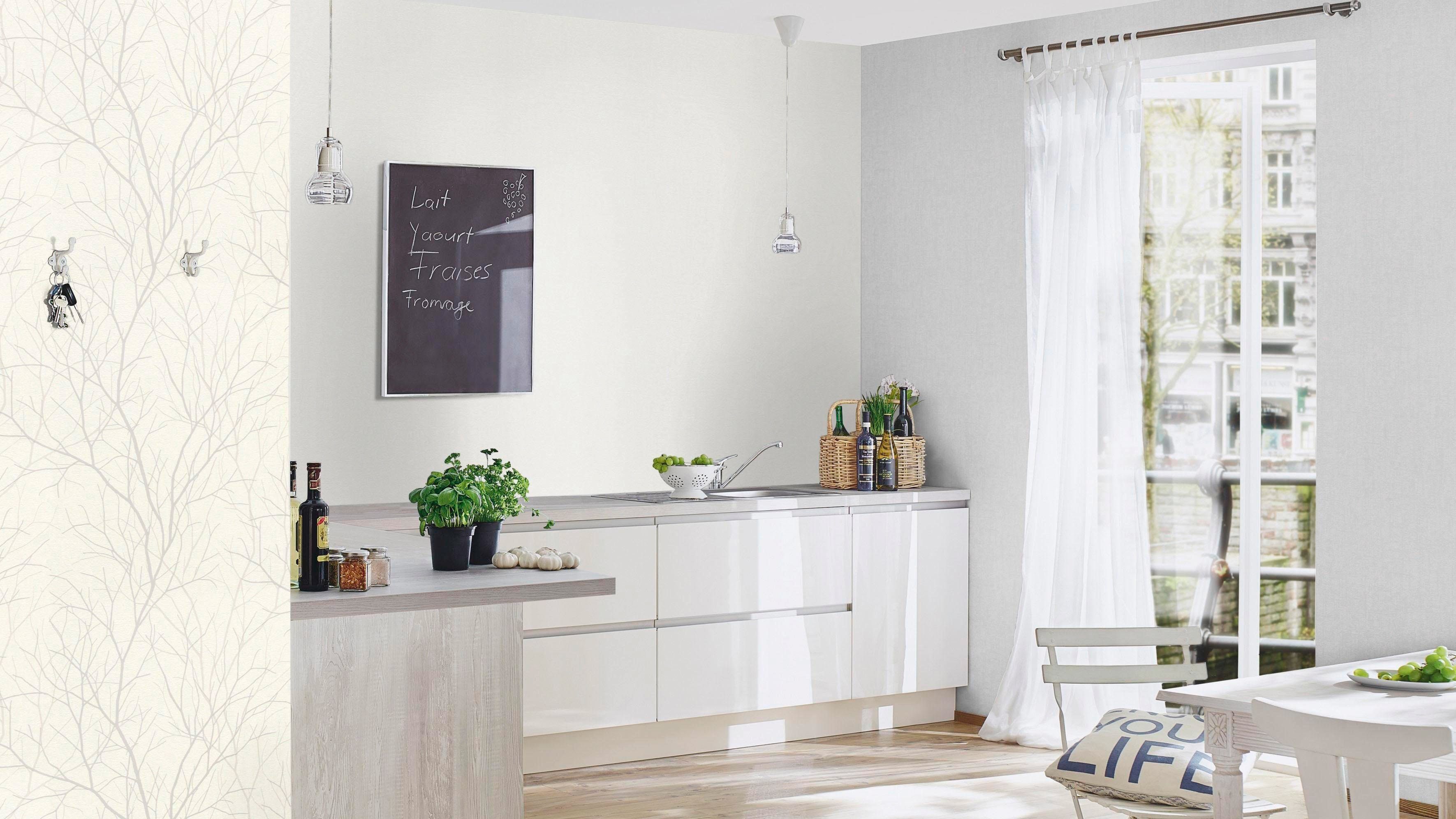 Rasch Strukturtapete Selection, aufgeschäumt, Strukturmuster, uni, (1 St)