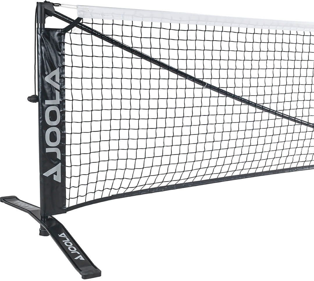 Joola Pickleballnetz Symmetry Pickleball Net (Packung, 12-St), mit Stahlrahmen, PPVC-Netz, Outdoor / Out-/ Indoor, inkl. Tragetasche