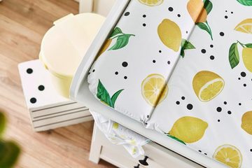 Rotho Babydesign Wickelauflage Lemon Chill, Made in Europe