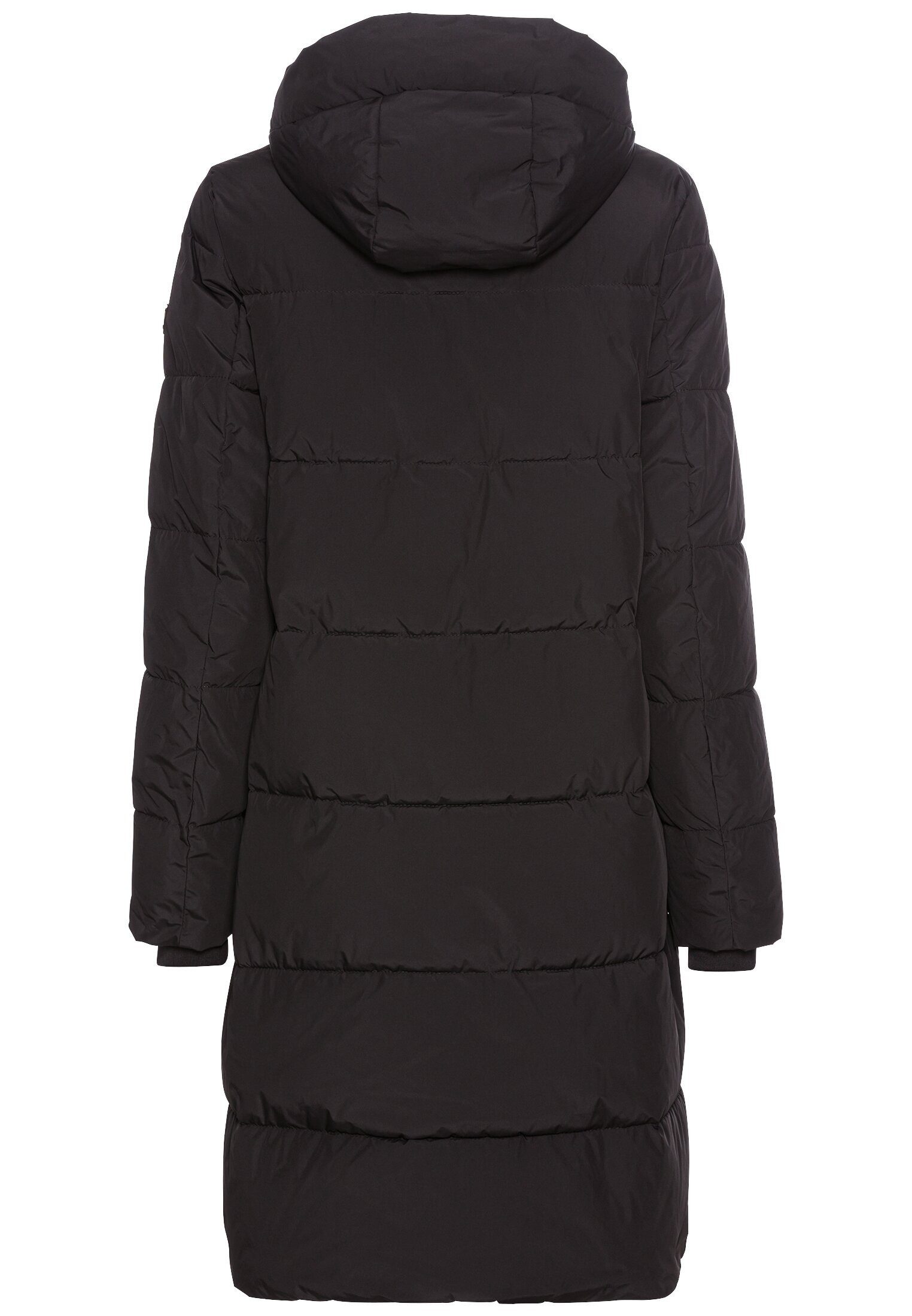 camel active Steppmantel Langer Puffermantel mit gefütterter Kapuze günstig online kaufen