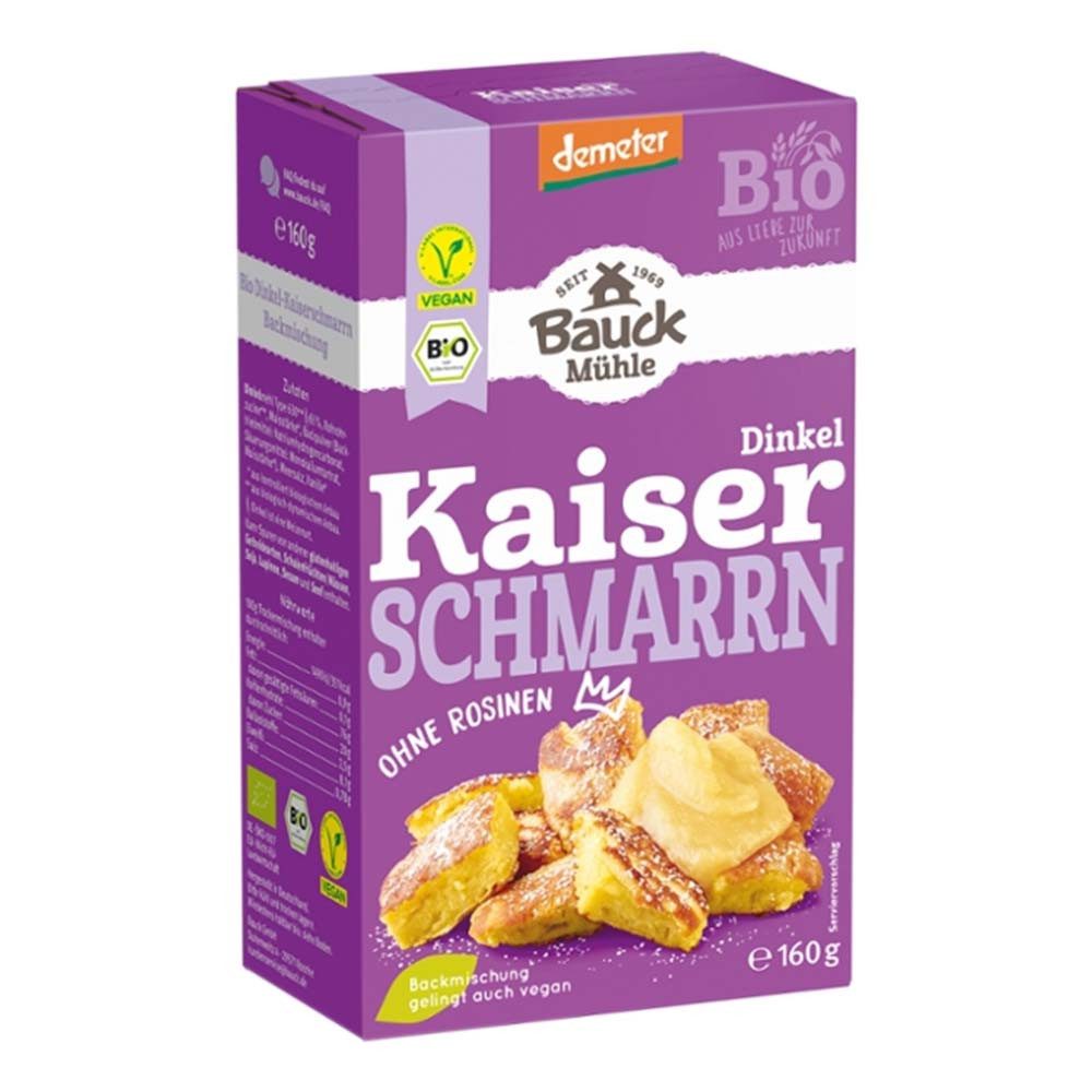 Bauck Mühle Fertiggericht Dessert-Mix - Dinkel Kaiserschmarrn 160g