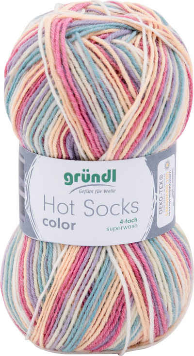Gründl Hot Socks color Häkelwolle, 50 g