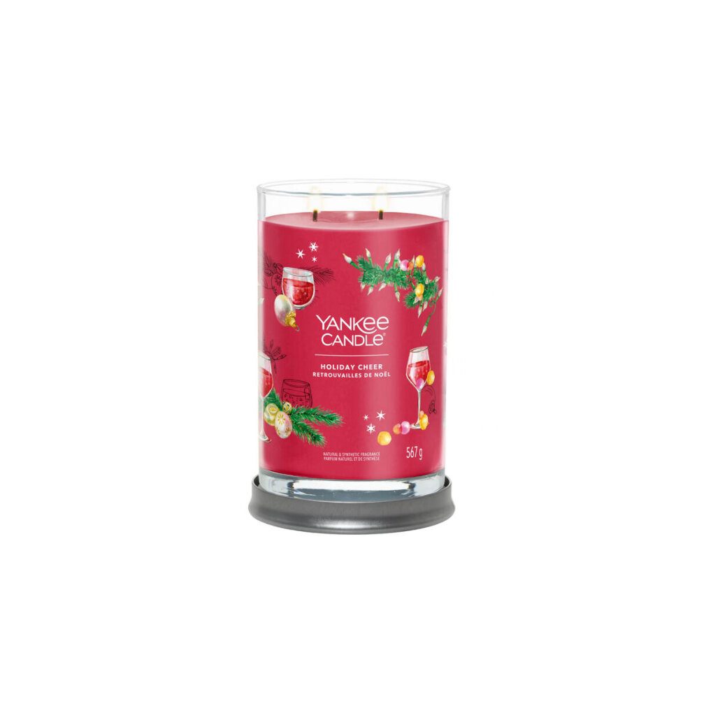 Yankee Candle Duftkerze Holiday Cheer Unterschrift Tumbler groß 567 g