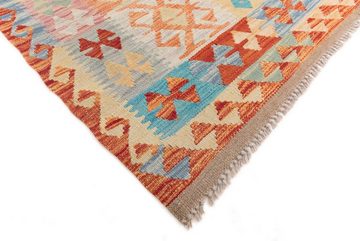 Orientteppich Kelim Afghan 200x300 Handgewebter Orientteppich, Nain Trading, rechteckig, Höhe: 3 mm