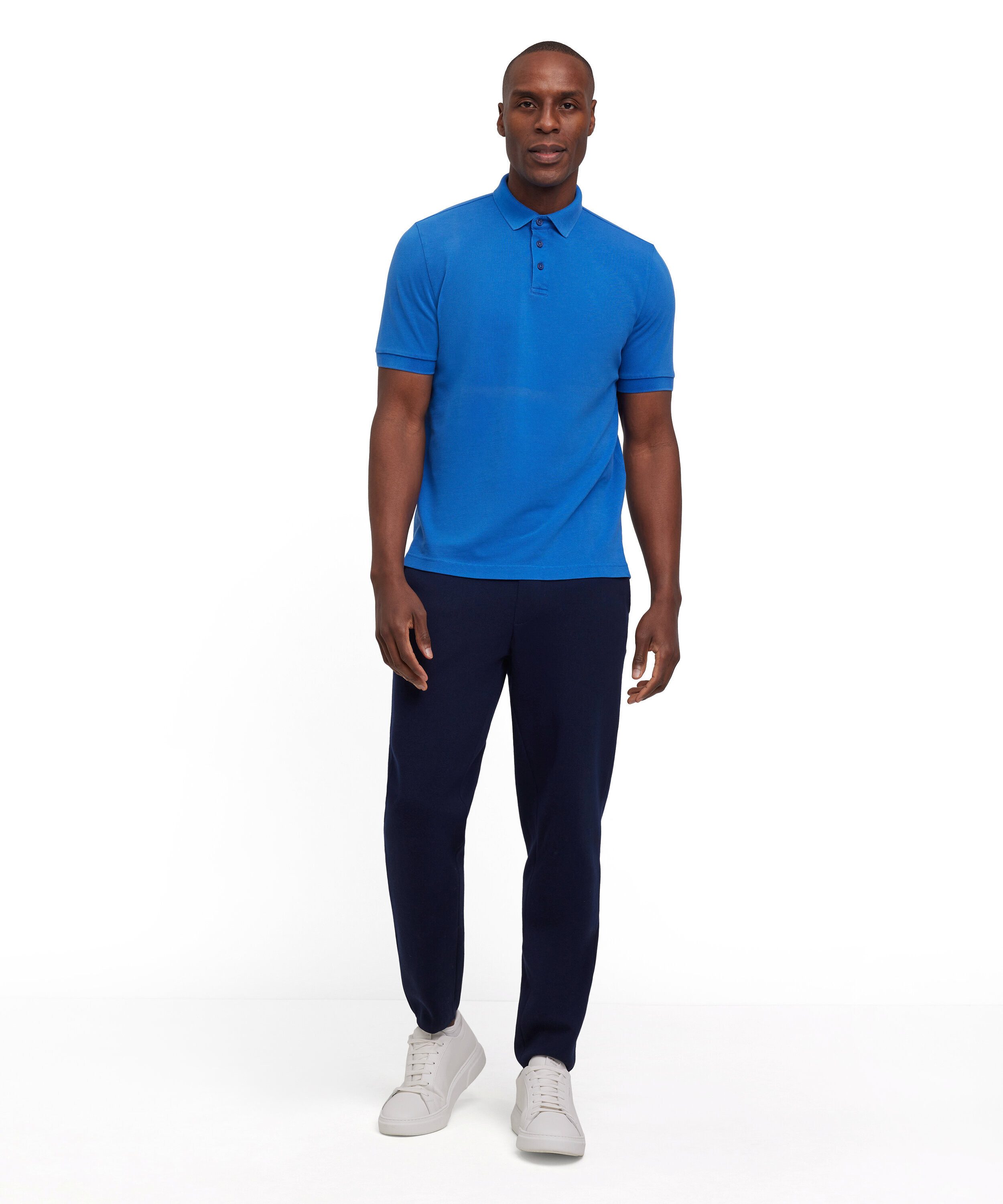 FALKE Poloshirt Polo Shirt (1-tlg., 1) aus hochwertiger Baumwolle in Garment Dye-Technik