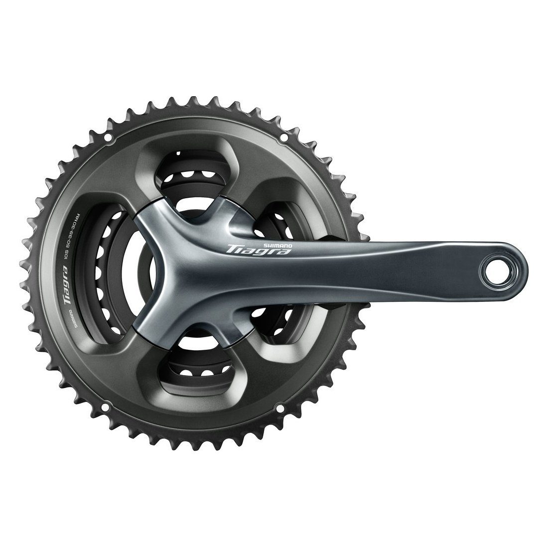 Fahrradkurbel Kurbelgarnitur, 30/39/50 Zähne, 175 mm, 2-Pieces, Festachse