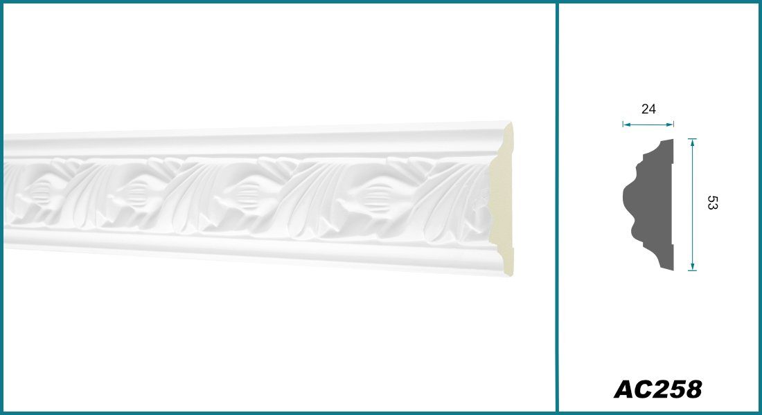 Hexim Perfect Stuckleiste AC258, Wand- und günstig online kaufen