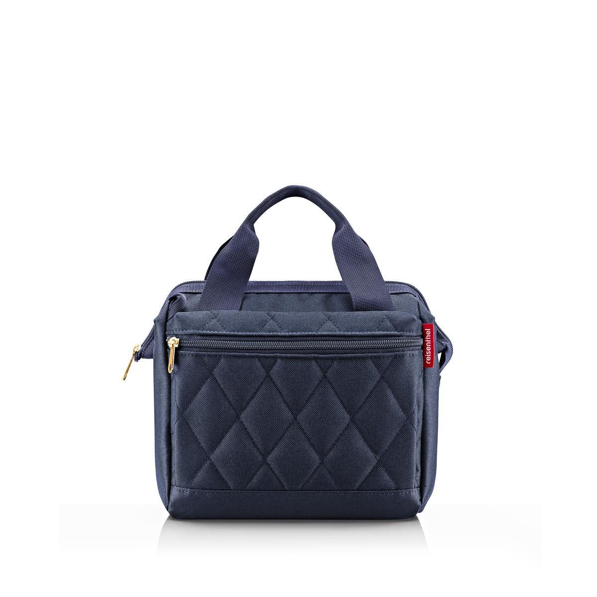 REISENTHEL® Umhängetasche allrounder cross rhombus midnight gold, allrounde günstig online kaufen