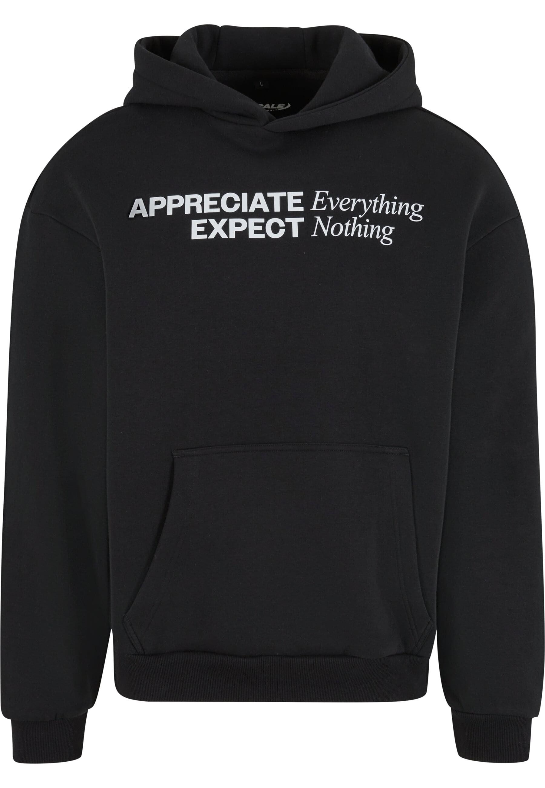 Upscale by Mister Tee Kapuzensweatshirt Upscale by Mister Tee Appreciate & Respect Fluffy Hoody (1-tlg)