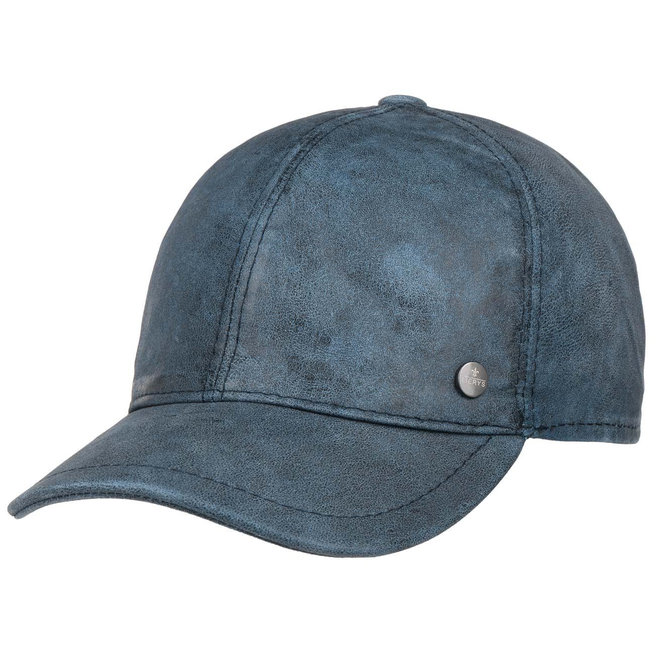 (1-St) Baseball blau Cap Italy Baseballcap Schirm, in mit Made Lierys